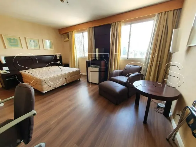 Flat na Vila Olímpia disponível locação na Vila Olímpia próximo a Avenida Faria Lima.