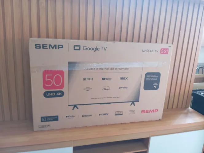 TV SEMP 50 polegadas 4K com Google TV
