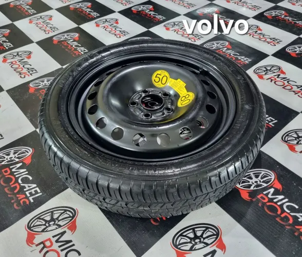 Estepe fino aro 17" Volvo xc40 xc60 5x108 + Pneu Novo  