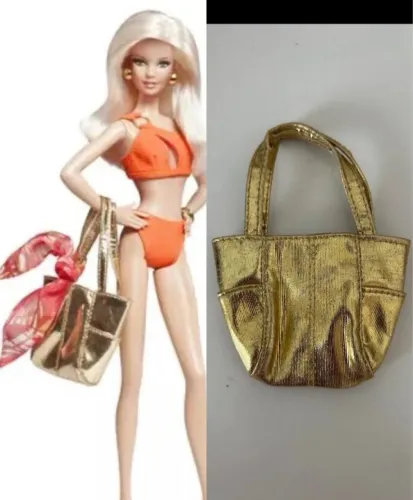 Acessório Barbie colecionador bolsa Barbie praia looks