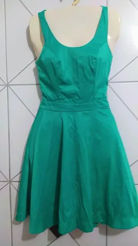 Vestido verde da Chica Fulo