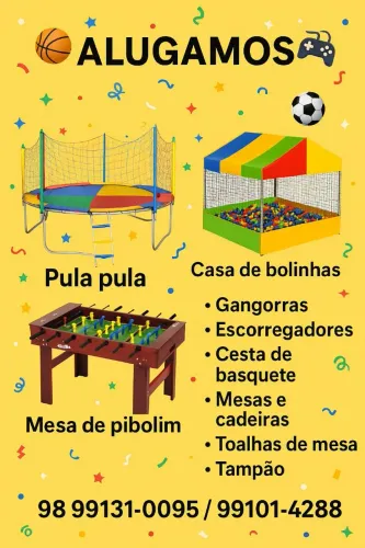 Aluguel De Brinquedos
