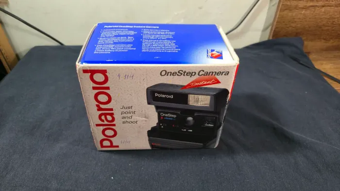 Camera Polaroid One Step clouse up original na caixa e com manual