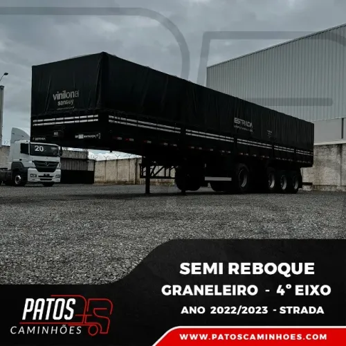 Semi Reboque Graneleiro Strada 4o Eixo 2022/2023