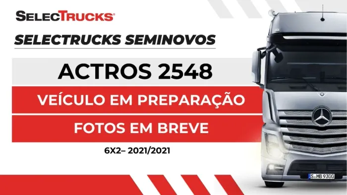 MERCEDES-BENZ ACTROS 2548 6X2 2021/2021 480