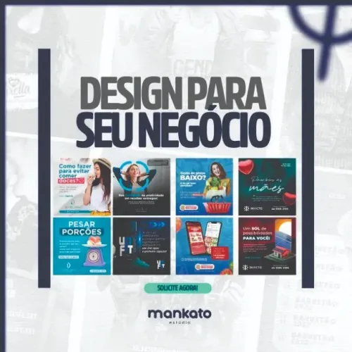 Design Personalizado para Empresas: Logomarca, Flyers, Banners e Mais!