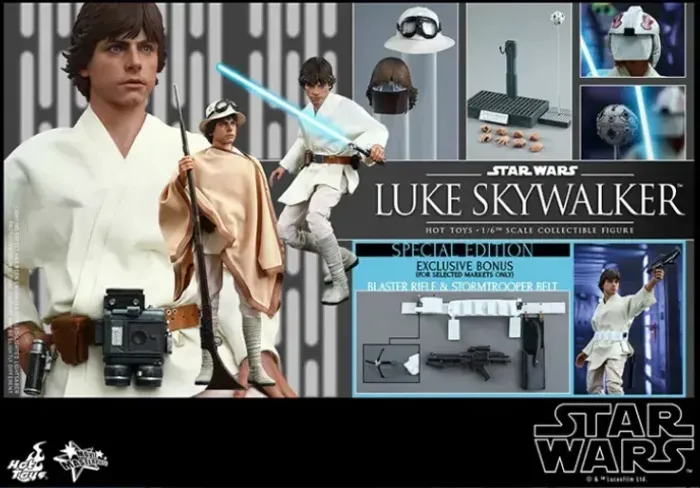 Hot Toys STAR WARS  Luke Skywalker FAZENDEIRO