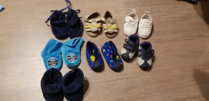 Kit Calçados para Bebê - Menino