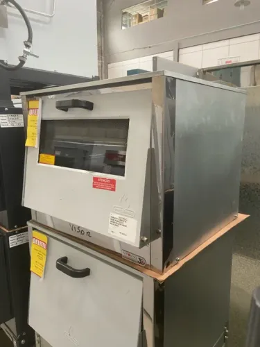 FORNO PARA CAVALETE PARALELO COM VISOR 48X48X30 S2000 - METALMAQ 