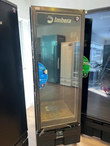 Freezer para congelados 560 litros full black com 3 anos de garantia novo