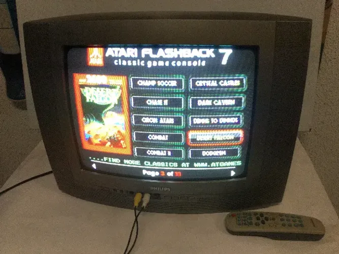 tv antiga philips para videos game