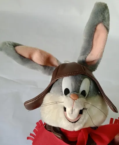 Pelúcia Perna Longa Aviador Original Warner Bros 