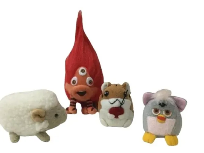 Mini Pelúcias Importado Kirby / Furby / Hamster / Ovelhinha