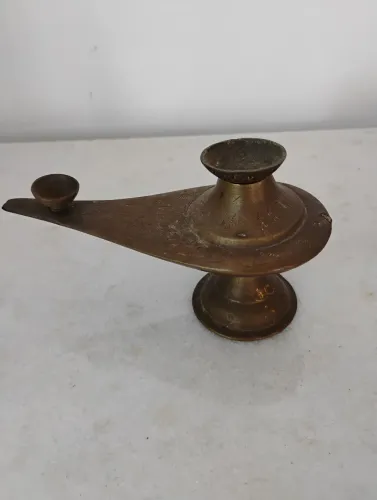 Lâmpada do Aladim em bronze