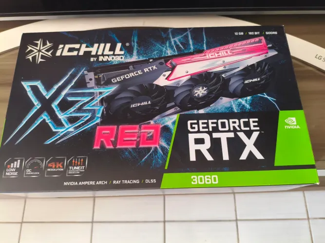 Rtx 3060 12gb chill red 3x Inno 3d