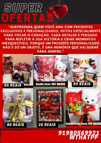 Cestas kits presentes belíssimos aqui tem