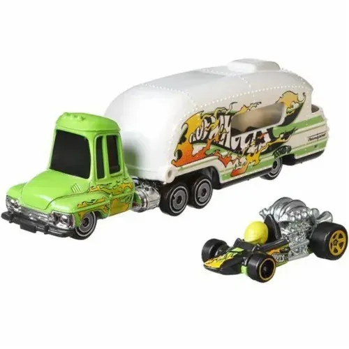 carro transportador caminhão e carro formula 1 da Hot WHeels - Lacrado