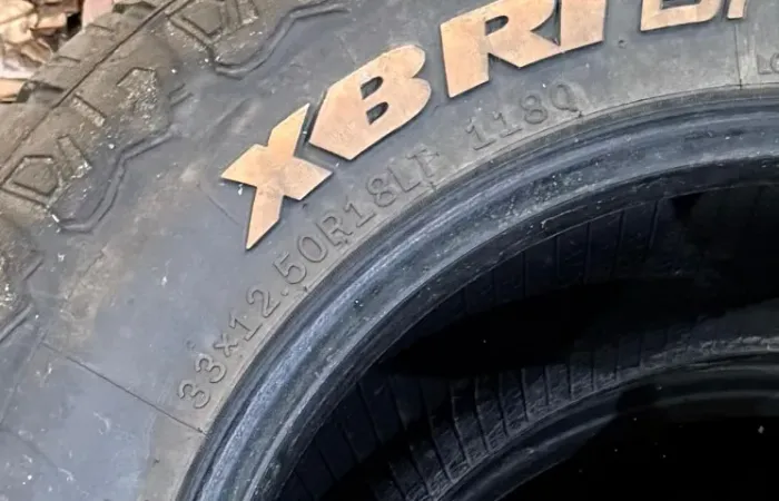 pneu 33x12,5 R18 - allterrain 