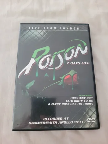 DVD Poison 7 Days Live: Recorded at the Hammersmith Apollo