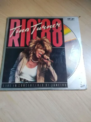 Ld Laserdisc Tina Turner - Live In Concert / Rio 88