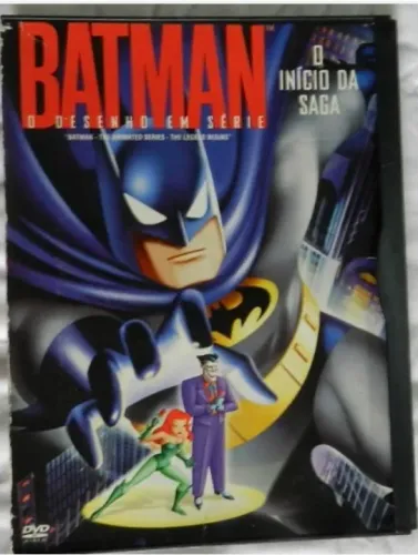 DVD BATMAN, O INÍCIO DA SAGA O DESENHO EM SÉRIE.