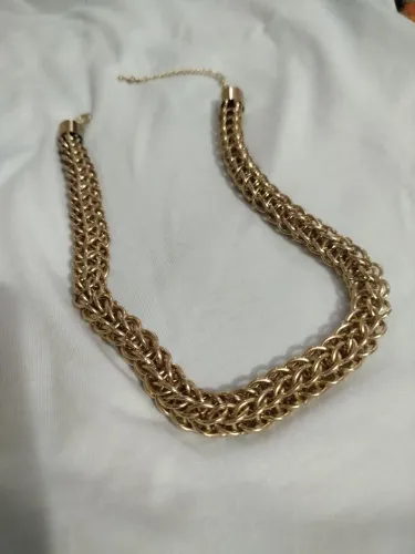 Cordão Dourado Semi Jóia