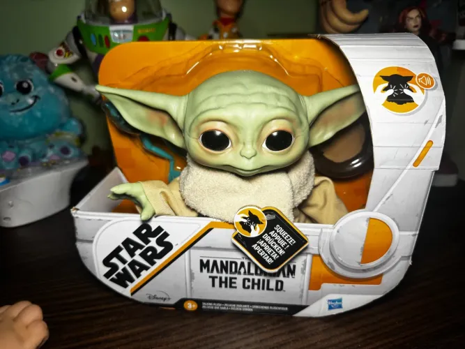 Boneco Baby Yoda Falante The Mandalorian