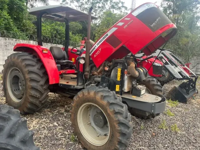 Trator agricola Massey ferguson modelo 4307 80 cv ano 2023 com 717 horas
