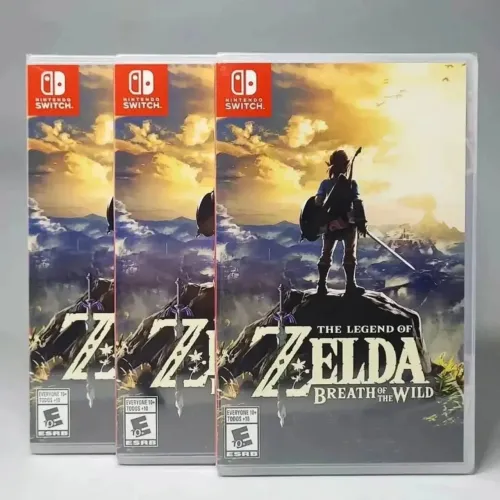 Zelda breath of The wild midia física