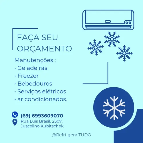 REFRIGERAÇÃO CONSERTOS E MANUTENÇÕES