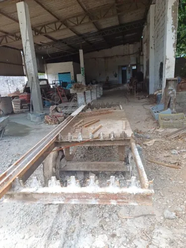 Mesa vibratória para laje