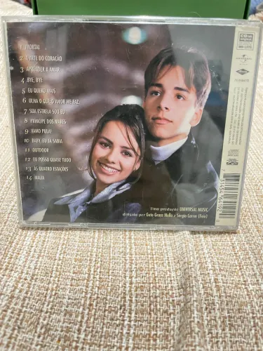 CD Sandy & Junior - As Quatro Estações - Clássico Pop Nacional - Ótimo Estado