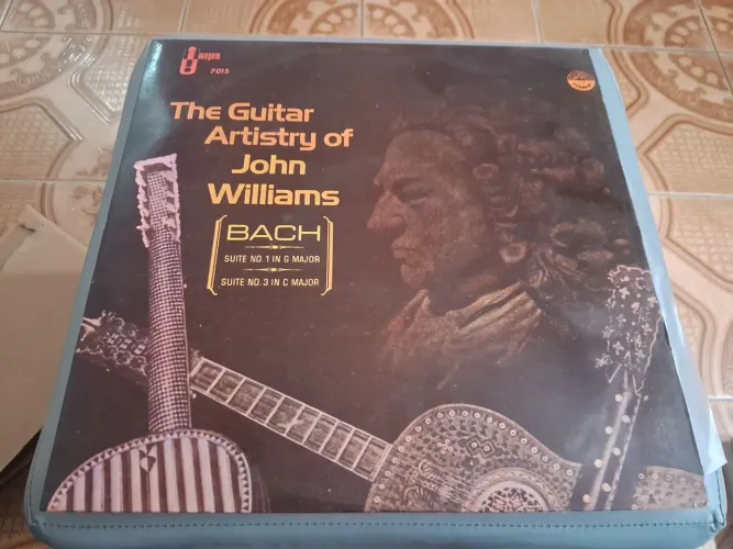 Lp disco de vinil The Guitar Artistry of John Williams Bach