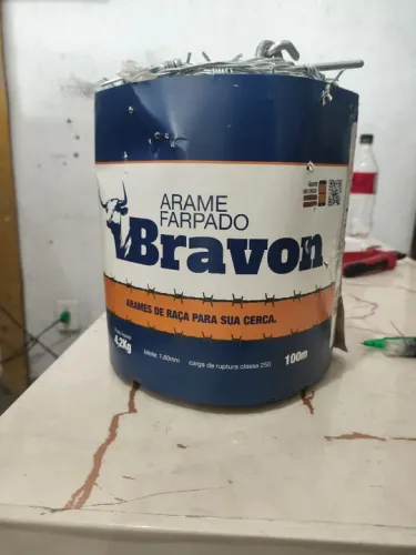 Arame farpado 100m, 250m e 500m