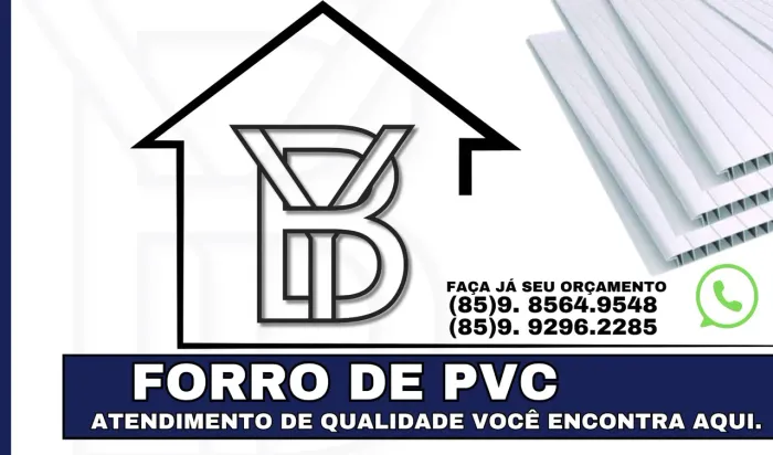Instalação de forro de PVC