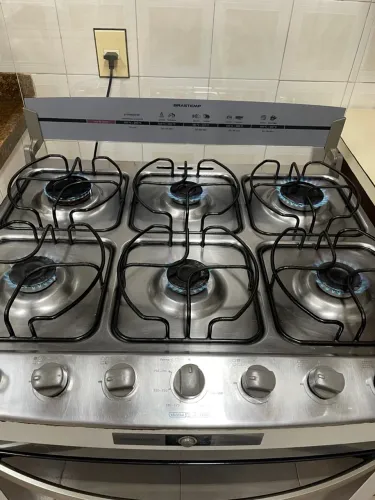 Fogão Brastemp 6 bocas