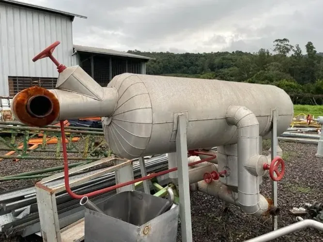 Separador de líquido no sistema de frio