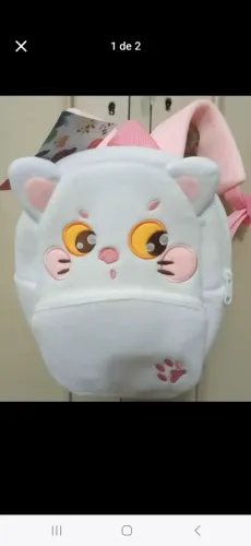 Mochila Gata De Pelúcia 