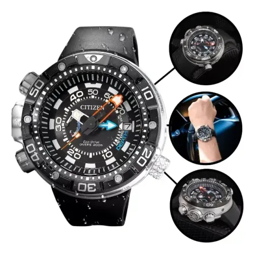 Relógio NEW AQUALAND NOVO SEM USO Masculino Citizen Promaster Bn2024-05e / Tz30633n