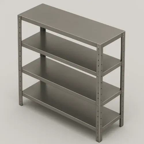 ESTANTE DE AÇO INOX 304 - RESISTENTE, ANTIFERRUGEM E SOB MEDIDA