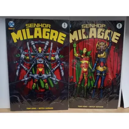 senhor milagre 2 vols tom king mitch gerards dc comics panini raridade darkside doomedhqs