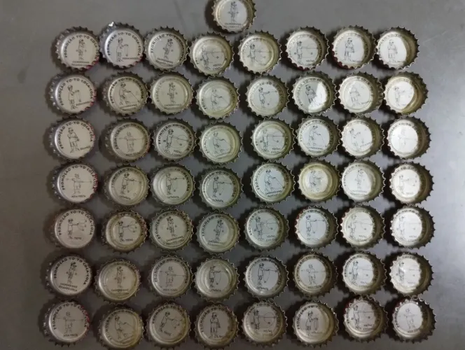 Antigas tampinhas da coca cola promoção yo yo 