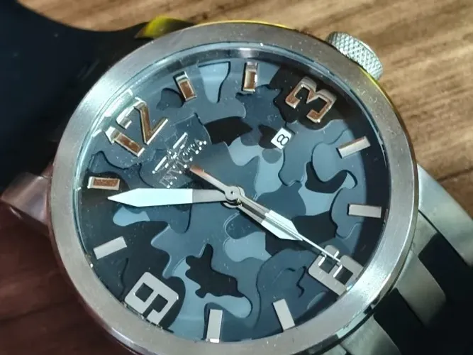 Relogio Invicta DNA camuflado cinza - Zerado e completo