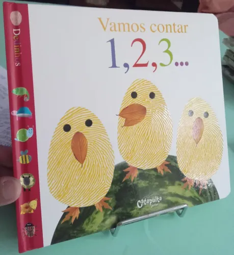 Livro Infantil Vamos Contar 1,2,3... editora Catapulta 
