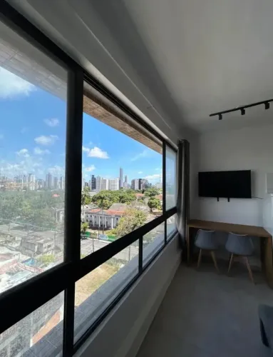 Flat para aluguel com 25 metros quadrados com 1 quarto em Boa Vista - Recife - PE