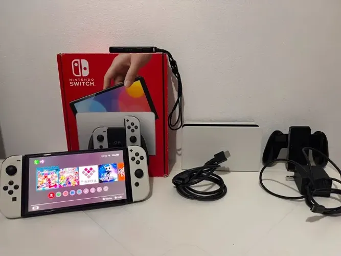 NINTENDO SWITCH DESBLOQUEADO 256GB