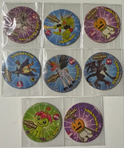 Tazos digimon Panini