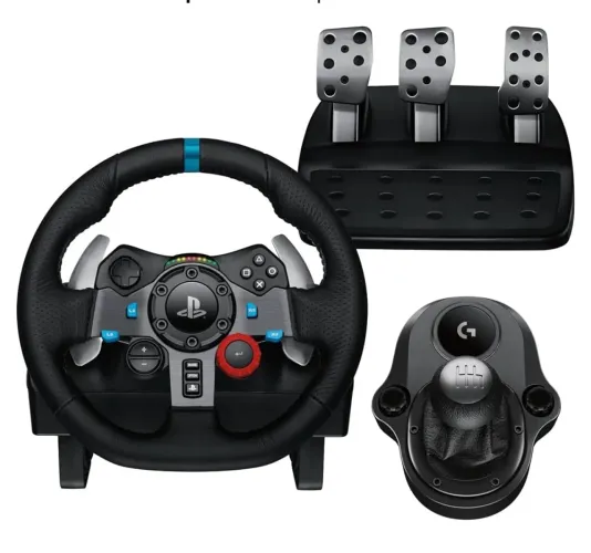 Vendo volante de PlayStation com marcha