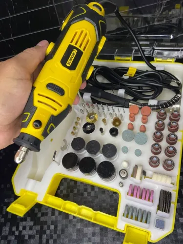 Kit Retífica Elétrica 127V 191 Peças BOM-9605 BomVink