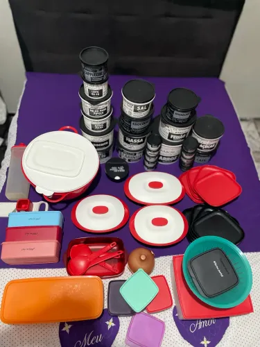 Jogo de Tupperware